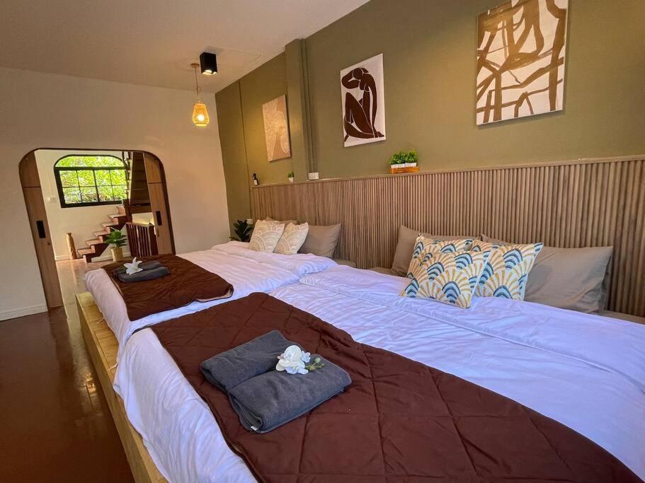 อพาร์ทเม้น Private House With Pagoda View, Near Grand Palace